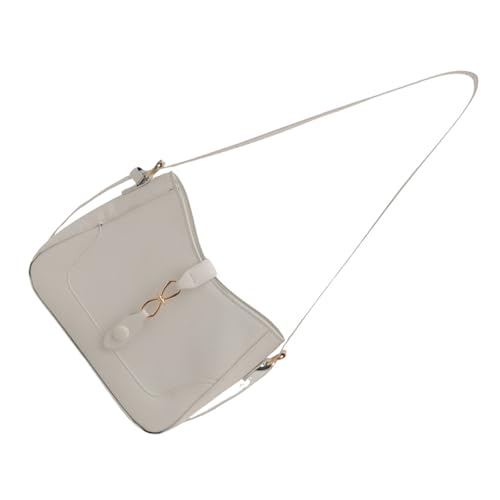 Kelisdi Kleine Damen-Handtasche mit verstellbarem Riemen, Schultertasche, PU-Leder, Crossbody-Tasche, geeignet für verschiedene Anlässe, Pendlertasche, weiß, One Size Kelisdi Kleine Damen-Handtasche mit verstellbarem Riemen, Schultertasche, PU-Leder, Crossbody-Tasche, geeignet für verschiedene Anlässe, Pendlertasche, weiß, One Size von Kelisdi