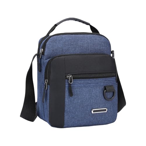 Kelisdi Lässige Umhängetasche für Damen und Herren, modisch, mit Tragegriff oben, für Business, Arbeit, Trend, Kuriertasche für Reisen, Damen, Herren, Crossbody, Business, Schultertasche, lässig Kelisdi Lässige Umhängetasche für Damen und Herren, modisch, mit Tragegriff oben, für Business, Arbeit, Trend, Kuriertasche für Reisen, Damen, Herren, Crossbody, Business, Schultertasche, lässig von Kelisdi