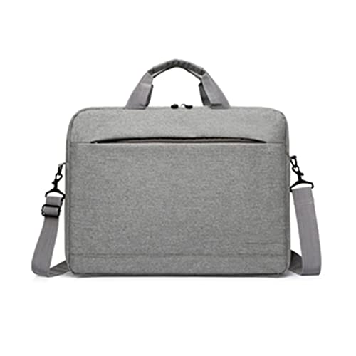 Kelisdi Laptop-Umhängetasche, 39,6 cm (15,6 Zoll), leichte Kuriertasche, Laptoptasche für Damen, grau, One Size von Kelisdi