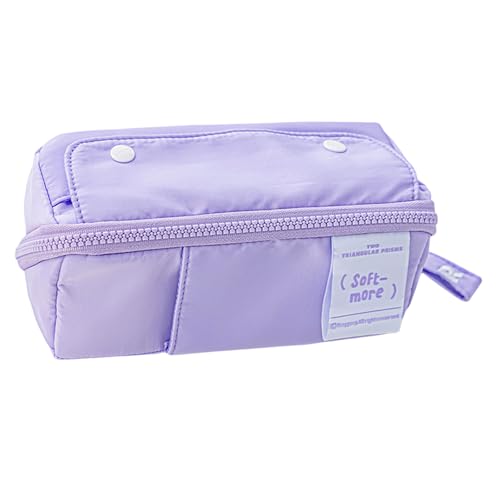 Kelisdi Mehrzweck-Federmäppchen mit mehreren Fächern, großes Fassungsvermögen, ausziehbare Stifttaschen für Frauen, Mädchen, Studenten, Erwachsene, Morado von Kelisdi