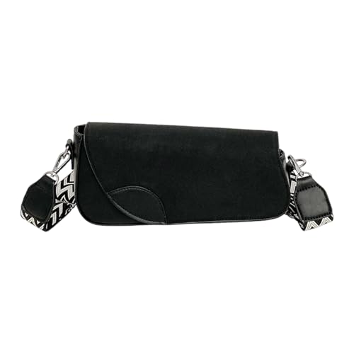 Kelisdi Moderne Damen-Umhängetasche, asymmetrisches Design, weiches PU-Leder, Umhängetasche, leicht, Unterarmtasche, trendiger täglicher Gebrauch, unregelmäßige Form, Schwarz , One Size Kelisdi Moderne Damen-Umhängetasche, asymmetrisches Design, weiches PU-Leder, Umhängetasche, leicht, Unterarmtasche, trendiger täglicher Gebrauch, unregelmäßige Form, Schwarz , One Size von Kelisdi