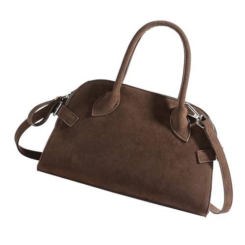 Kelisdi Modische Damen-Handtasche, PU-Leder, Schultertasche, mit verstellbarem Riemen, Tragegriff oben, für den täglichen Gebrauch, Arbeitstasche, coffee, One Size Kelisdi Modische Damen-Handtasche, PU-Leder, Schultertasche, mit verstellbarem Riemen, Tragegriff oben, für den täglichen Gebrauch, Arbeitstasche, coffee, One Size von Kelisdi