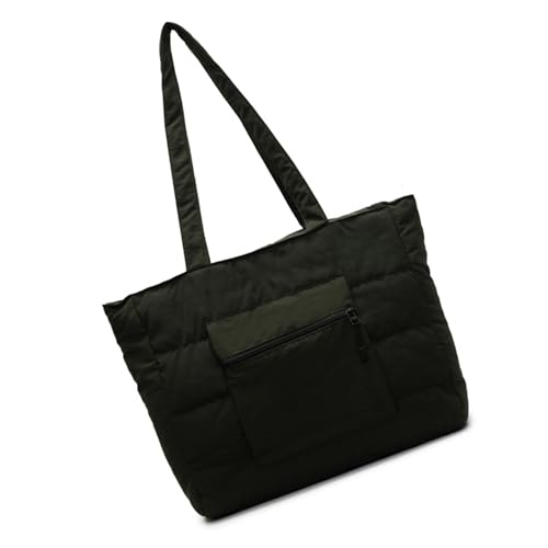 Kelisdi Nylon-Umhängetasche für Studenten und Pendler, leichte und praktische Handtasche mit großem Fassungsvermögen, mehrere Taschen, Studentenklasse, grün, One Size Kelisdi Nylon-Umhängetasche für Studenten und Pendler, leichte und praktische Handtasche mit großem Fassungsvermögen, mehrere Taschen, Studentenklasse, grün, One Size von Kelisdi