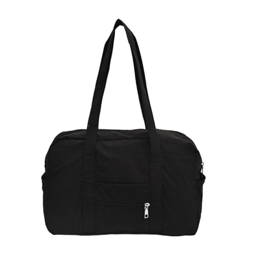 Kelisdi Stilvolle große Kapazität Nylon Reise Umhängetasche für Frauen Einkaufen Schule und Ausflug Unisex Casual Handtasche Nylon Schultertasche, Schwarz , One Size Kelisdi Stilvolle große Kapazität Nylon Reise Umhängetasche für Frauen Einkaufen Schule und Ausflug Unisex Casual Handtasche Nylon Schultertasche, Schwarz , One Size von Kelisdi