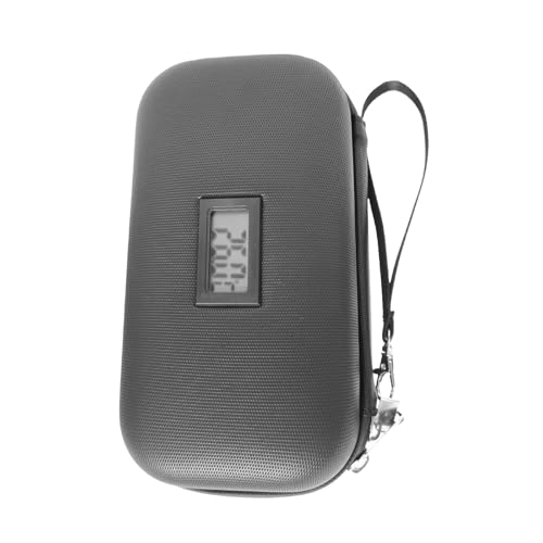 Kelisdi Tragbare Kühltasche mit Temperaturanzeige-Systemen, Anti-Diabetiker-Organizer für Reisen, Kältehaltung, Anti-Diabetiker, Stiftschoner mit Innenfächern, Schwarz , Einheitsgröße von Kelisdi