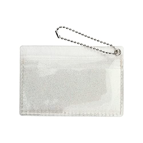 Kelisdi Transparente Damen-Gelee-Tasche aus PVC, Crossbody-Tasche, Geldbeutel, Kartenhalter, transparente Brieftasche, PVC-Kartenetui, weiß, Mass Beauty Kelisdi Transparente Damen-Gelee-Tasche aus PVC, Crossbody-Tasche, Geldbeutel, Kartenhalter, transparente Brieftasche, PVC-Kartenetui, weiß, Mass Beauty von Kelisdi