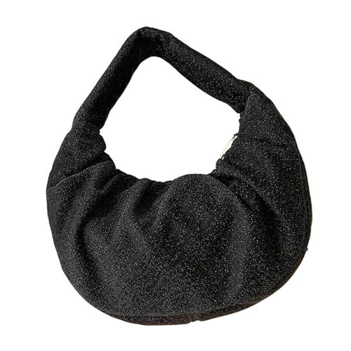 Mondtasche für Damen, koreanische Stile, Knödel, Tasche, Top-Griff, modische Handtasche, passend zu Dating Trendy Daily Korean Styles Shouldet für Frauen Knödel Top Griff Trendy Handtasche, Schwarz Mondtasche für Damen, koreanische Stile, Knödel, Tasche, Top-Griff, modische Handtasche, passend zu Dating Trendy Daily Korean Styles Shouldet für Frauen Knödel Top Griff Trendy Handtasche, Schwarz von Kelisdi
