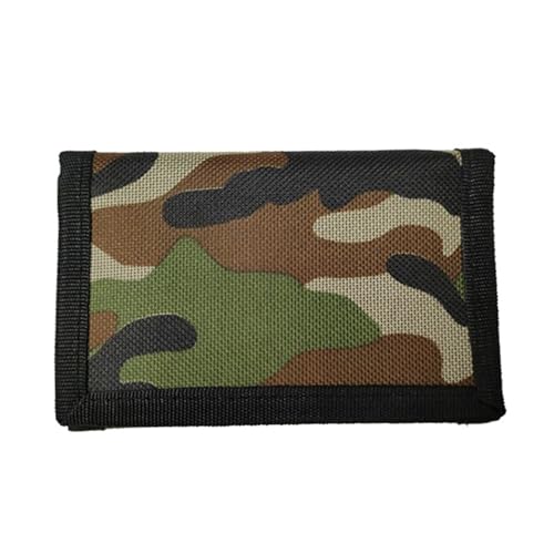 PU-Geldbörse mit Kette, modischer und funktionaler Kartenhalter, hält Ihre Wertsachen sicher auf Reisen, Big Camouflage Army, Mass Beauty von Kelisdi