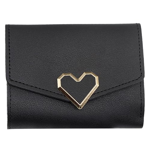 Praktische Business-Geldbörse aus PU-Leder für Damen. Funktionale kurze Brieftaschen, halten Sie Ihre Karten und Bargeld ordentlich organisiert, Schwarz , Mass Beauty Praktische Business-Geldbörse aus PU-Leder für Damen. Funktionale kurze Brieftaschen, halten Sie Ihre Karten und Bargeld ordentlich organisiert, Schwarz , Mass Beauty von Kelisdi