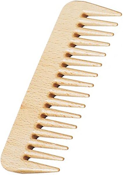 Keller Frisierkamm, Holz, grob, 13, 5 cm von Keller Bürsten