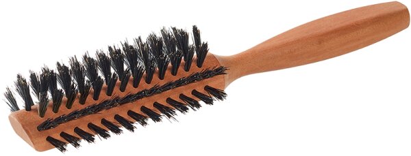 Keller Lockwellbürste halbrund, Birnbaum, Wildschweinborsten Keller Lockwellbürste halbrund, Birnbaum, Wildschweinborsten von Keller Bürsten