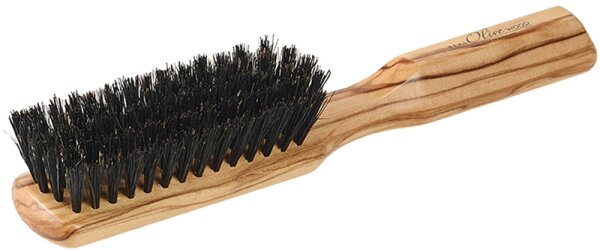 Keller Olivenholz Haarbürste 5-rhg von Keller Bürsten