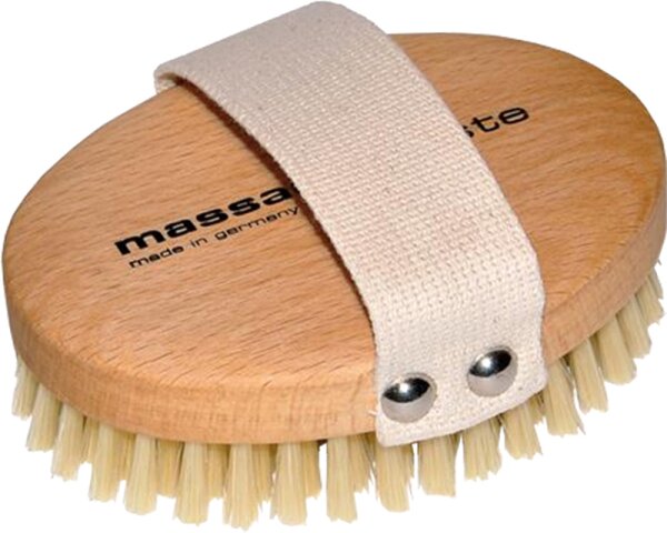 Keller Profi-Massagebürste, rund, Naturborsten von Keller Bürsten