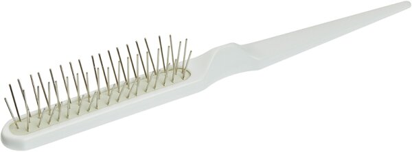 Keller Toupierbürste, 3-rhg., Drahtstifte ohne Noppen von Keller Bürsten