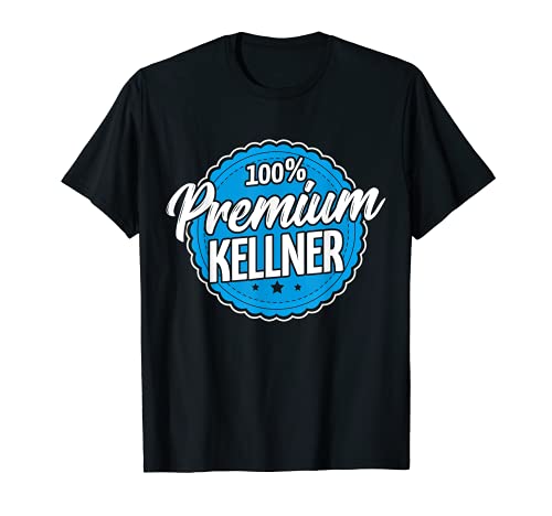 Herren Kellner T-Shirt Herren Kellner T-Shirt von Kellner Geschenk-Idee Gastronomie