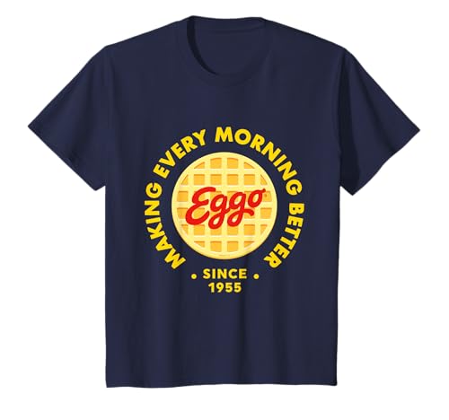 Kinder Eggo Frühstückswaffeln machen jeden Morgen besser Kinder T-Shirt von Kellogg's