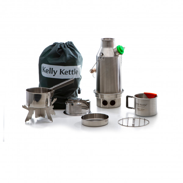 Kelly Kettle - Trekker' Kit - Trockenbrennstoffkocher Gr 0,6 l grau Kelly Kettle - Trekker' Kit - Trockenbrennstoffkocher Gr 0,6 l grau von Kelly Kettle