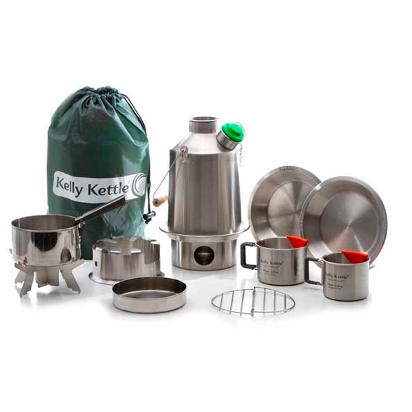 Kelly Kettle - Ultimate Scout Kit - Kochset Gr One Size stainless steel Kelly Kettle - Ultimate Scout Kit - Kochset Gr One Size stainless steel von Kelly Kettle
