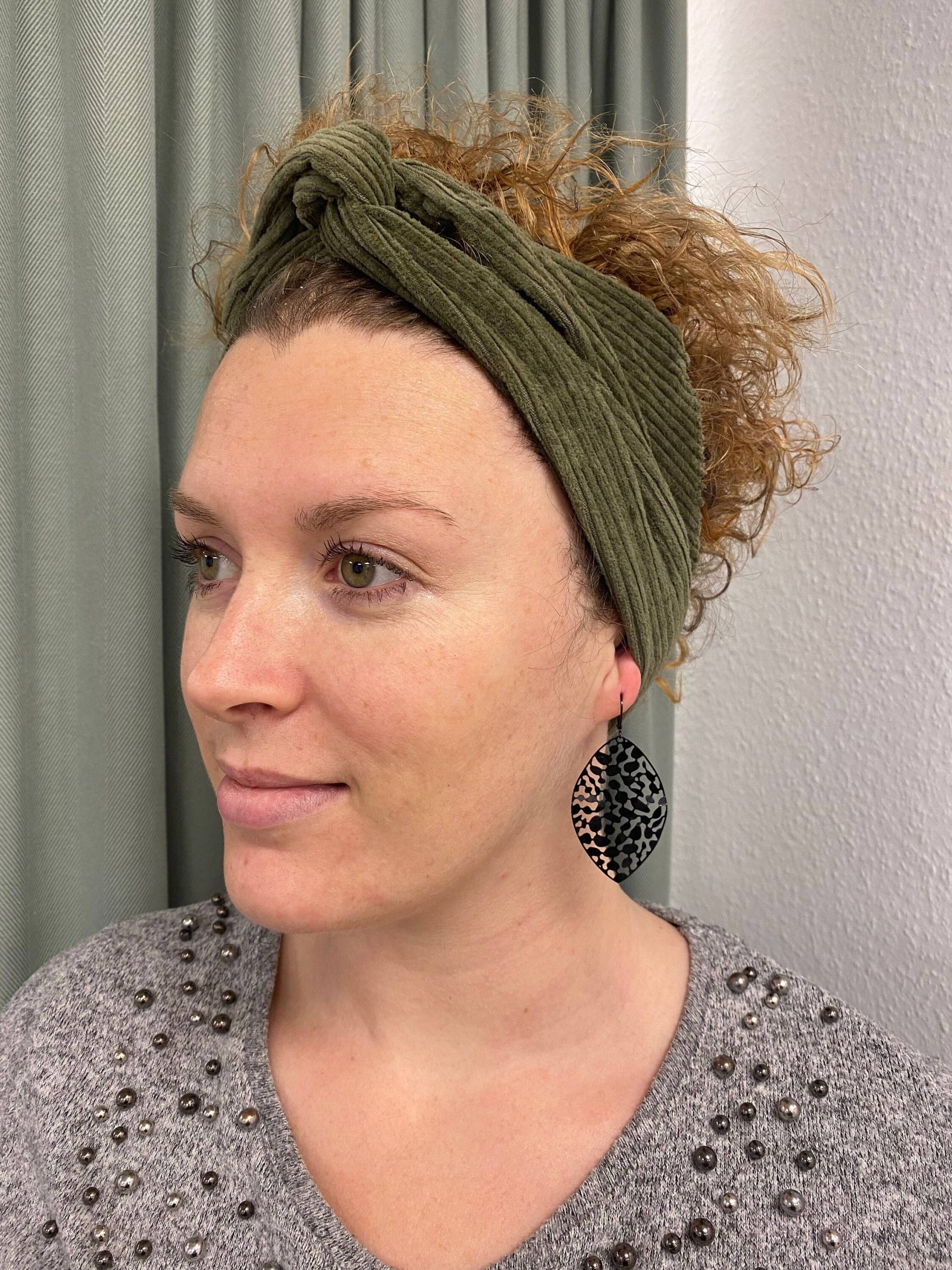 Haarband/stirnband Aus Cord Haarband/stirnband Aus Cord von KellyOmelly