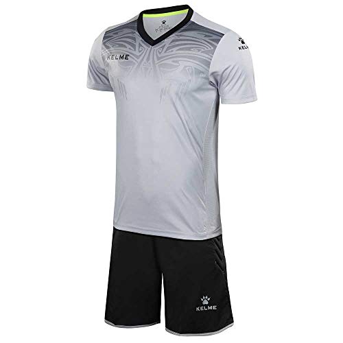 Kelme Herren Torwarttrikot Sport Trianing Fußball Trikot Kurzarm XS grau von Kelme