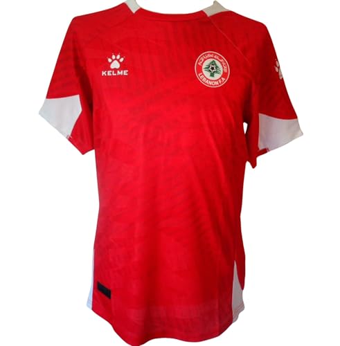 Kelme Libanon Herren Heimtrikot 2024-2025, rot, XL von Kelme