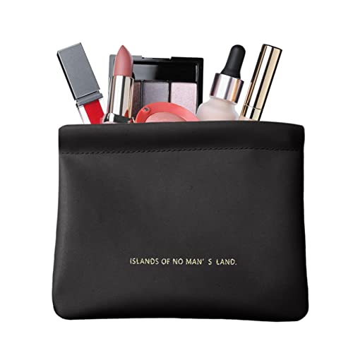 Kleine Make-up-Tasche – Organizer wasserdichte Kulturtasche für Reisen – multifunktionale Aufbewahrung mit galvanisiertem Schrapnell-Design für Frauen und Mädchen Keloc von Keloc