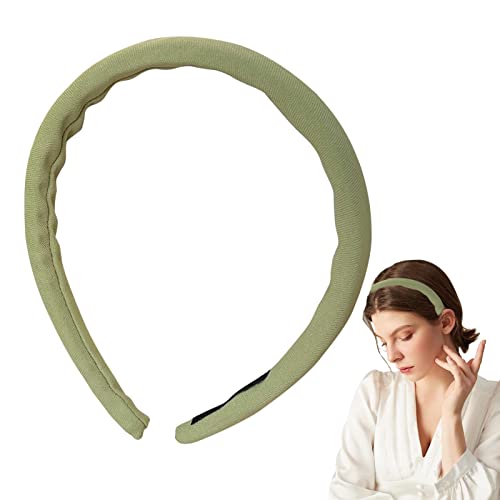 Stoff-Haarbänder – Dünne Stirnbänder für Damen | Rutschfeste, bequeme, elastische modische dünne Stirnbänder für Frauen, Partys, Dating Mädchen, tägliches Tragen Keloc von Keloc