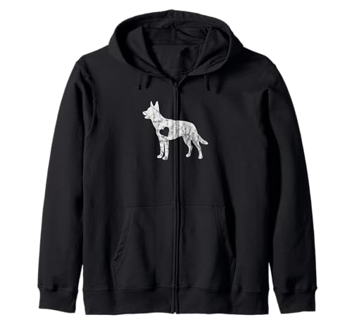 Kelpie Hundeliebhaber Besitzer Australian Kelpie Mom Mama Dad Daddy Kapuzenjacke von Kelpie Lover Family Apparel