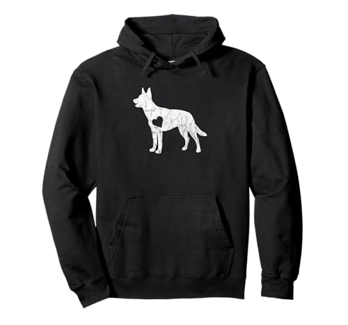 Kelpie Hundeliebhaber Besitzer Australian Kelpie Mom Mama Dad Daddy Pullover Hoodie von Kelpie Lover Family Apparel