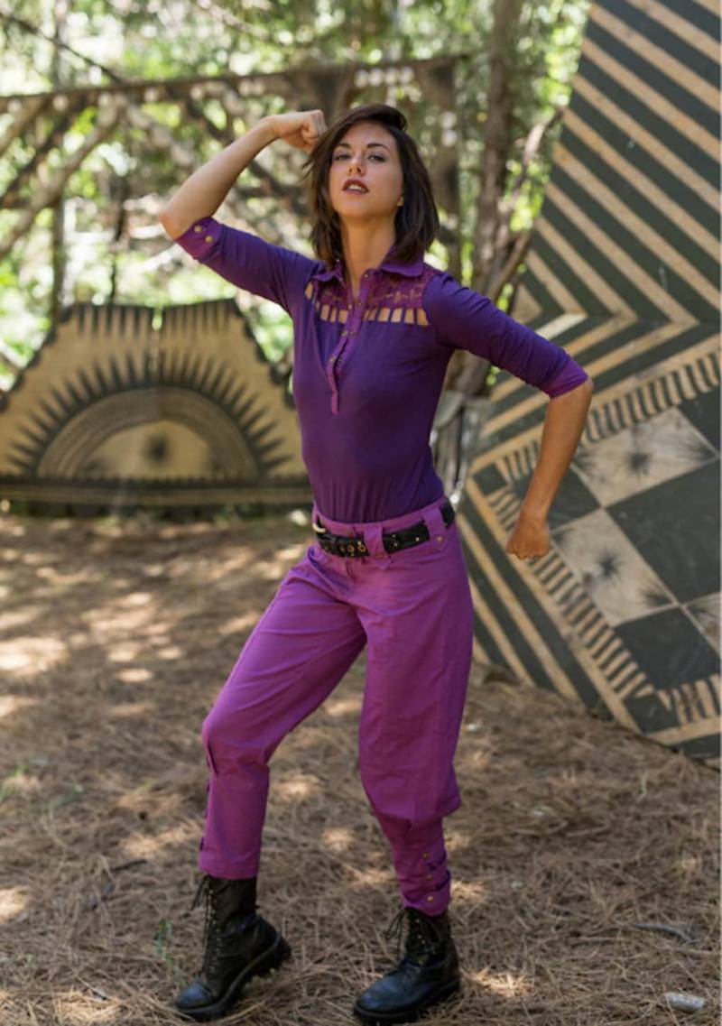 Purple Revolution Hose Steampunk Festival Für Frauen Purple Revolution Hose Steampunk Festival Für Frauen von KelseysCreationsShop