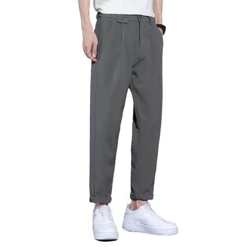 Kelsiop Herbst Winter Business Anzug Hosen Männer Hängende Glatte Feste Beiläufige Gerade Volle Büro Formale Hosen von Kelsiop