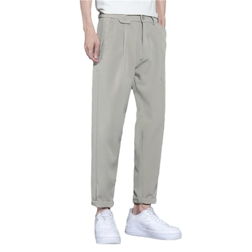 Kelsiop Herbst Winter Business Anzug Hosen Männer Hängende Glatte Feste Beiläufige Gerade Volle Büro Formale Hosen von Kelsiop