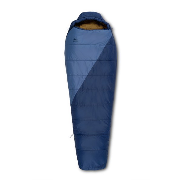 Kelty - Cosmic Synthetic 20 - Kunstfaserschlafsack Gr 199 x 79 cm - Regular blau/ dull gold von Kelty