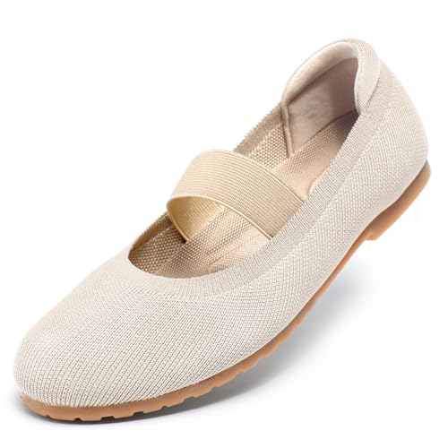 Kelway Ballerinas Damen Mary Jane Schuhe mit Arch Support Schuheinlagen, Faltbare Runde Zehe Flats, Recycled Seagrass Textile, Leichte und Bequem Kelway Ballerinas Damen Mary Jane Schuhe mit Arch Support Schuheinlagen, Faltbare Runde Zehe Flats, Recycled Seagrass Textile, Leichte und Bequem von Kelway