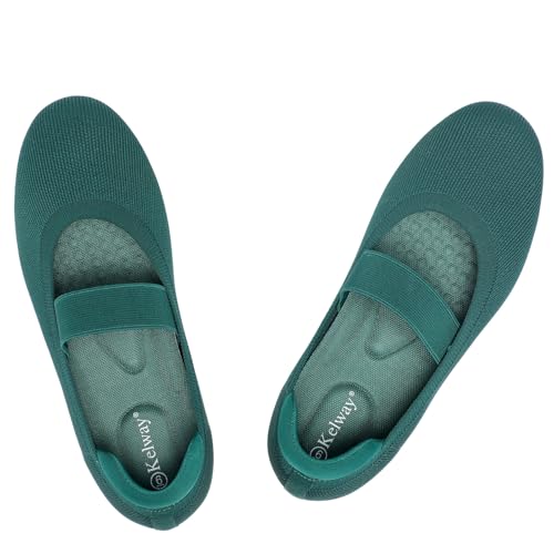 Kelway Ballerinas Damen Mary Jane Schuhe mit Arch Support Schuheinlagen, Faltbare Runde Zehe Flats, Recycled Seagrass Textile, Leichte und Bequem Kelway Ballerinas Damen Mary Jane Schuhe mit Arch Support Schuheinlagen, Faltbare Runde Zehe Flats, Recycled Seagrass Textile, Leichte und Bequem von Kelway