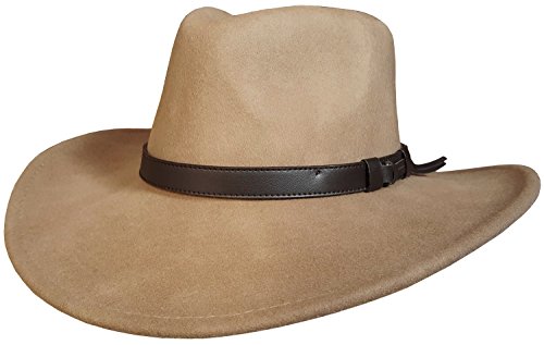 MAZ Herren Cowboyhut Gr. 59 cm, camel von Kemolpo