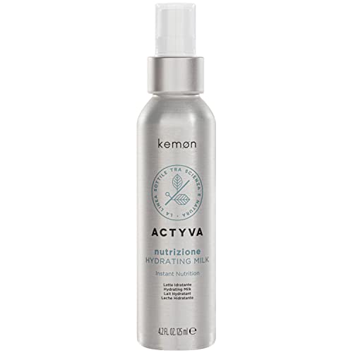 Kemon - Ernährung Hydrating Milk, Spray für trockenes Haar, ohne Ausspülen mit pflegender Wirkung - 125 ml von Kemon