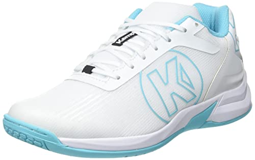 Kempa Damen Attack 2.0 Women Handball Shoe, weiß/Aqua, 37.5 EU von Kempa