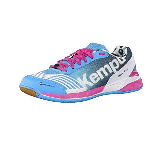 Kempa Damen Attack Two Women Handballschuhe, Blau (05) von Kempa