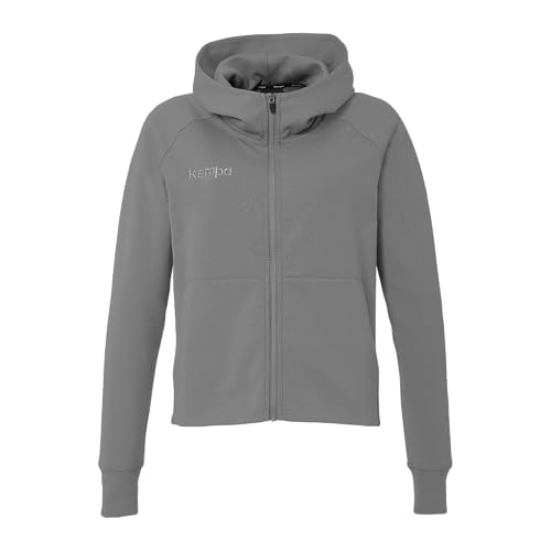 Kempa Damen STMNT Kapuzenjacke Sport-Jacke, steingrau, Large von Kempa