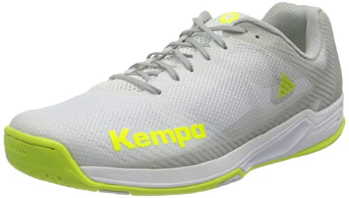 Kempa Femme Wing 2.0 Women Handballschuhe, Multicolore Weiß Fluo Gelb 02, 38.5 EU von Kempa