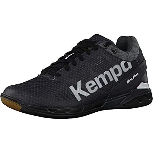 Kempa Unisex Attack Midcut Hohe Sneakers, Schwarz Weiß von Kempa