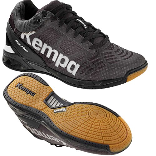 Kempa Herren Attack Midcut Hohe Sneakers, Schwarz (01) von Kempa