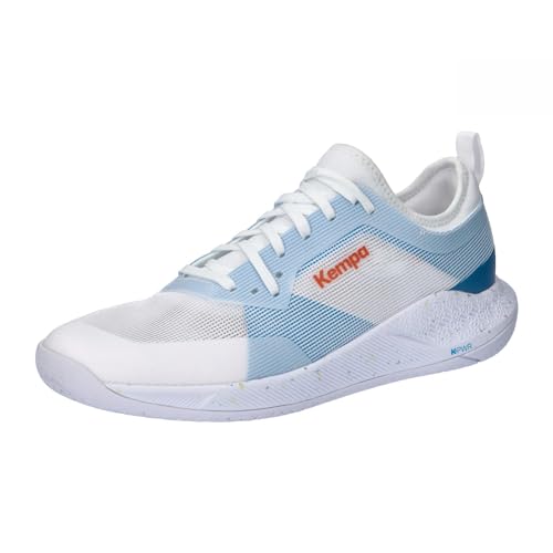 Kempa Unisex Kourtfly Sport-Schuhe, weiß/blau, 41 EU von Kempa