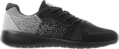 Kempa Herren K-Float Sneaker, Schwarz (Noir/Anthracite Noir/Anthracite) von Kempa