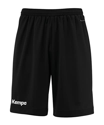 Kempa Jungen 200362201-Klassische Klassische Shorts, Schwarz/Weiß, 116 von Kempa