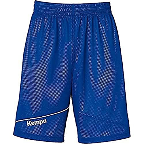 Kempa Jungen Reversible Klassische Shorts, Royal/Weiß, 140 von Kempa
