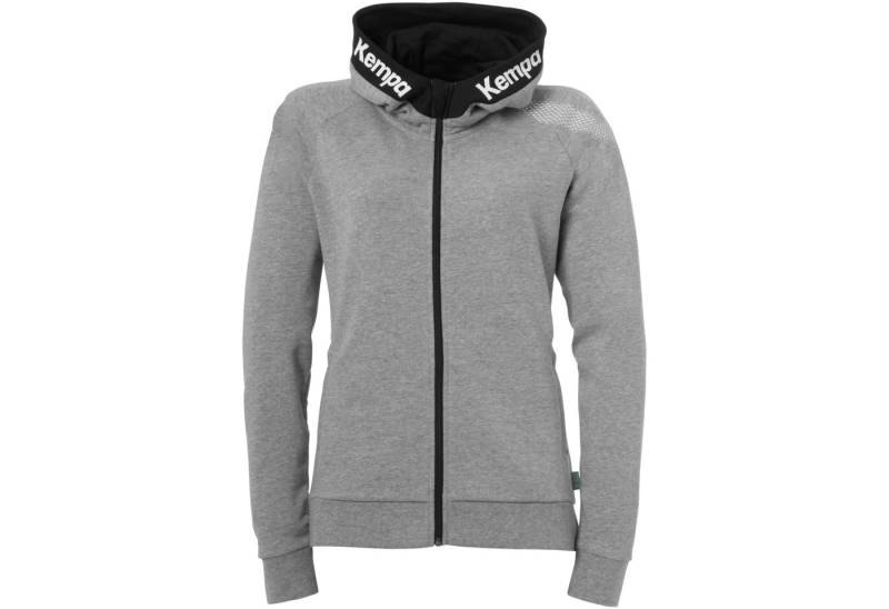 Kempa Kapuzenfleecejacke CORE 26 HOOD JACKET WOMEN schwarz/pink von Kempa