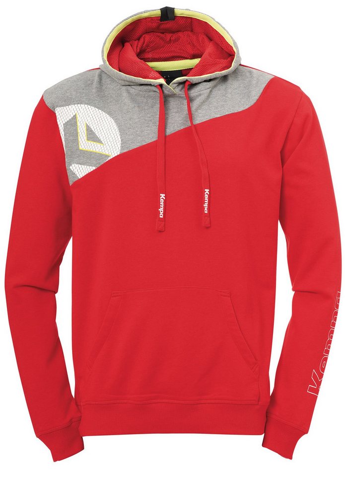 Kempa Kapuzenpullover Hoodie Core 2.0 rot Herren von Kempa
