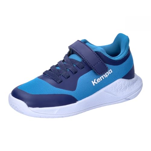 Kempa Jungen Unisex Kinder Kourtfly Kids Sport-Schuhe, blau/weiß, 32 EU von Kempa